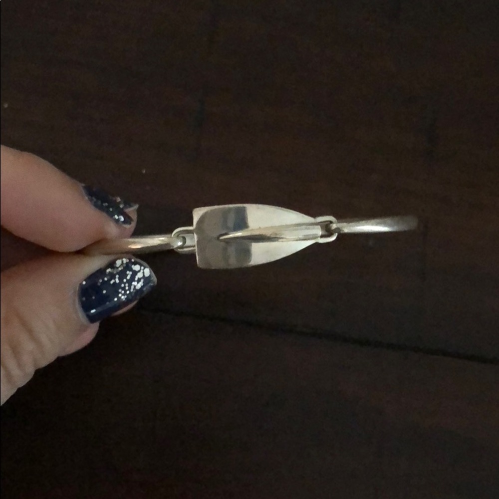Crew sterling sliver bracelet.